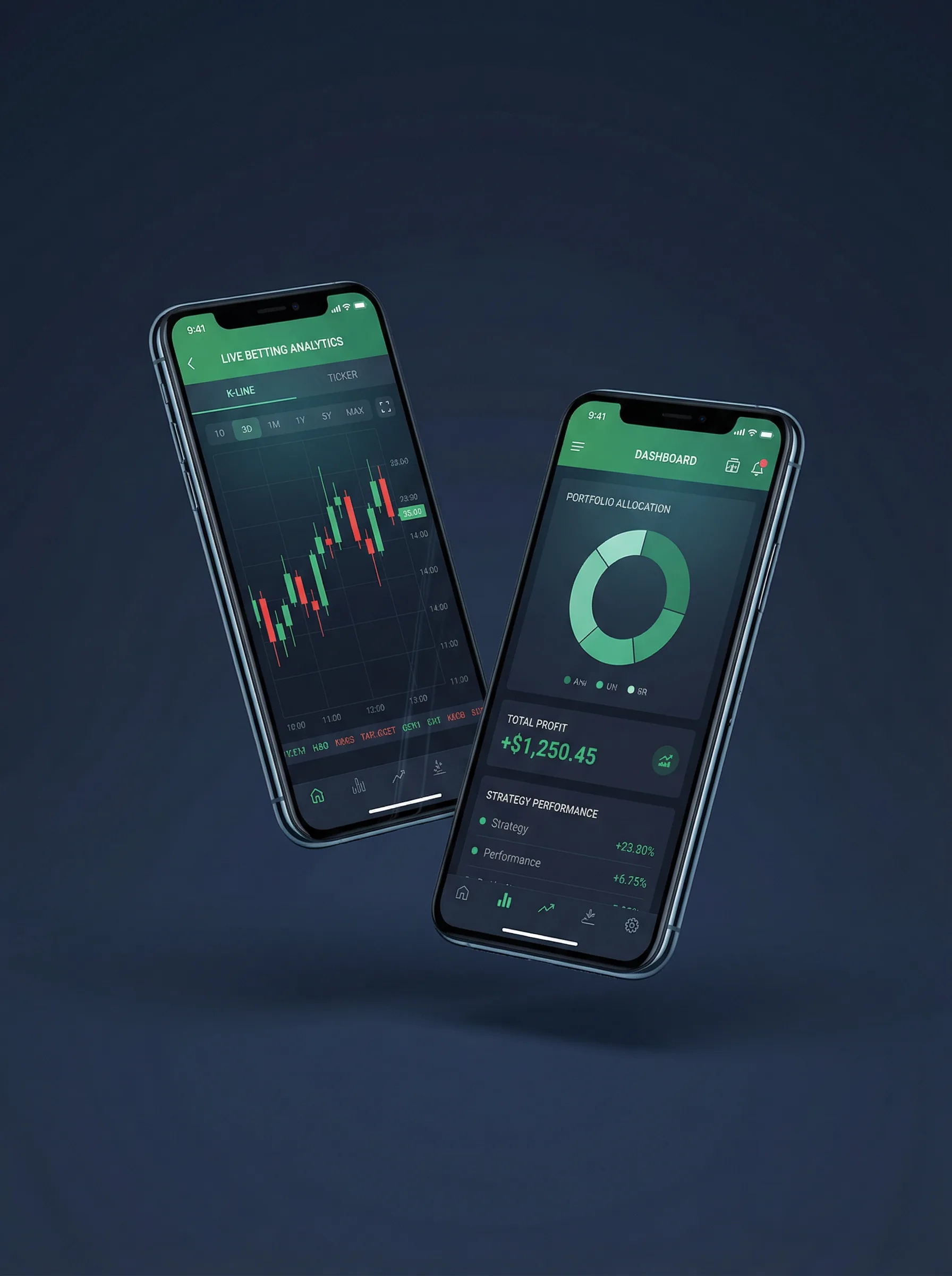金年会体育 移动端APP界面展示 - 掌上交易终端